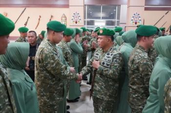 Pangdam XXII/TB dorong 63 pamen tingkatkan profesionalitas