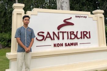 Mahasiswa Akuntansi Untag jalani magang di hotel bintang lima Thailand