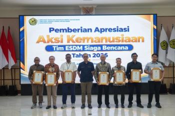 PT Timah terima penghargaan Kementerian ESDM atas aksi kemanusiaan bantu korban gempa NTT
