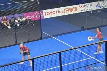 Ganda putri Indonesia melaju ke final padel Asian Games