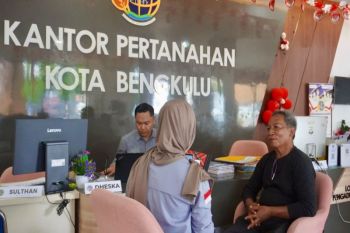 Pengukuran terjadwal, Warga Kota Bengkulu rasakan presisi waktu jadwal ukur tanah