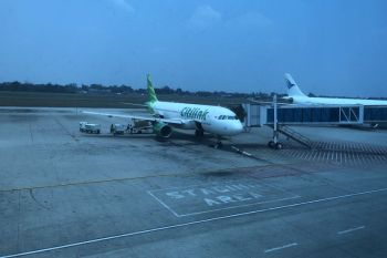 Bandara SMB II Palembang tunda delapan penerbangan akibat kabut asap