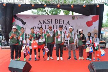 Aksi Bela Palestina di Sumbar himpun donasi Rp1,67 miliar