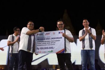 Daop 6 salurkan Rp100 juta untuk rehabilitasi RTLH di Yogyakarta