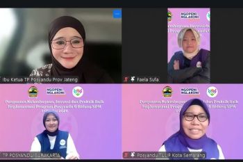 Kader posyandu di Jateng didorong terus berinovasi dalam memberikan pelayanan