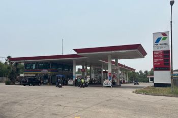 Layanan transaksi Pertalite di SPBU Kalodran Serang dipastikan sesuai prosedur