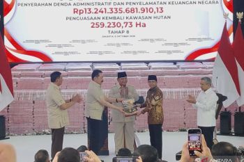 Satgas PKH hands over 259,230.73 hectares of reclaimed land