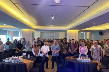 Kemenkum Sumut ikuti DKT evaluasi dashboard monitoring kinerja program KI