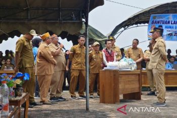 Gubernur Kalteng salurkan bantuan dan perkuat penanganan karhutla di Sukamara