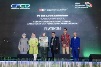 PT SKS Listrik Kalimantan raih penghargaan Platinum ICA-ISDA 2026