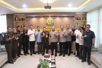 Polda Sulut perkuat sinergi penegakan hukum dengan Kejati