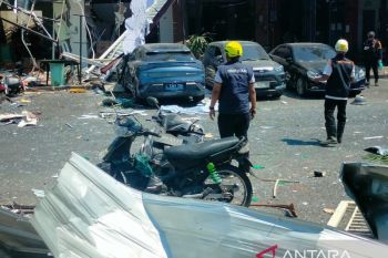 Polisi dalami penyebab ledakan di Ruko San Antonio Surabaya