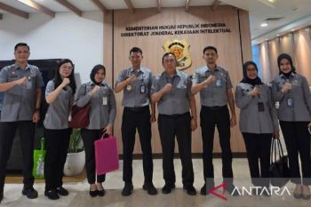 Kanwil Kemenkum Riau koordinasikan penanganan aduan pelanggaran KI dengan DJKI