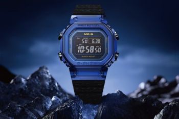 Casio to Release MR-G Crafted in Blue Sapphire Crystal