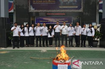 Kanwil Kemenkum Riau musnahkan Arsip Fisik Fasilitatif tahun anggaran 2026