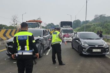 15 Kendaraan Terlibat Kecelakaan Beruntun di Tol Cipularang KM 91