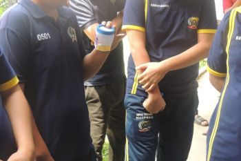 Lapas Tondano tes urine warga binaan untuk cegah narkoba