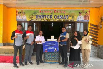 PHR Bagikan 18.750 masker KN95 untuk warga terdampak asap Karhutla di Riau