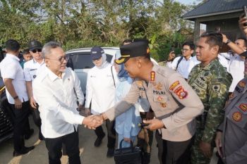 Kapolresta Kendari hadiri Rembuk Tani Menko Pangan di Konawe Selatan