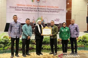 Komisi Nasional Disabilitas beri penghargaan Anugerah Prakarsa Inklusi kepada Kota Palu