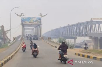 Jembatan Kapuas I duplikasi mulai dibuka untuk kendaraan berat