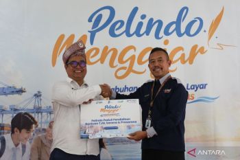 Kegiatan Pelindo Mengajar di SMKN Mempawah
