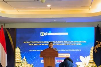 Kemenkum Kalteng perkuat kesiapan pembangunan ekosistem KI di daerah