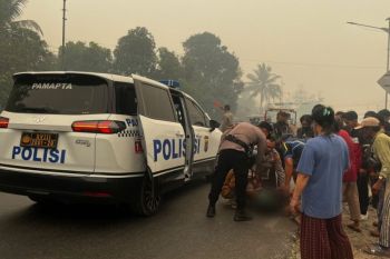 Kecelakaan lalu lintas di Kalteng turun 1,64 persen