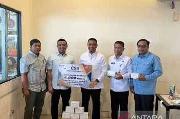 Bencana kabut asap, PTPN IV Regional III salurkan 43.000 masker ke 6 Kabupaten Kota di Riau