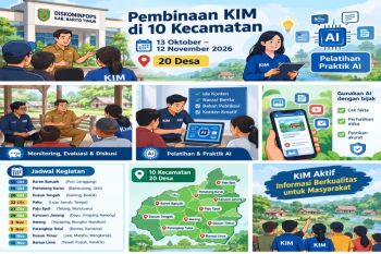 Diskominfops Bartim manfaatkan AI dalam mengoptimalkan peran KIM