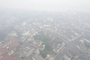Asap karhutla bertambah pekat di Jambi