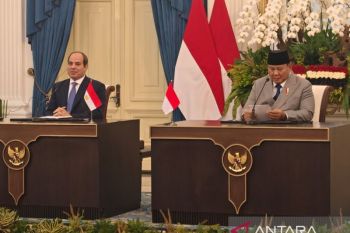 Prabowo, El-Sisi call for de-escalation in Middle East conflict