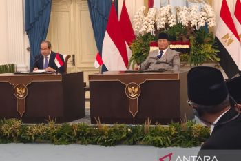 Indonesia, Egypt ink agreement on diplomatic, marine affairs