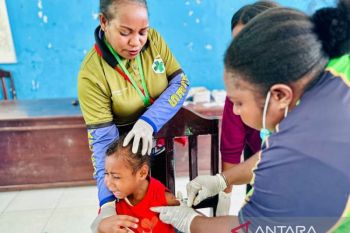 Imunisasi campak-rubela di Manokwari jangkau 6.035 anak