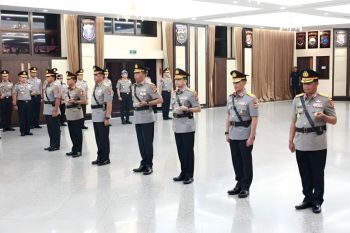 Kapolri pimpin sertijab Kakorlantas Polri dan tiga Kapolda