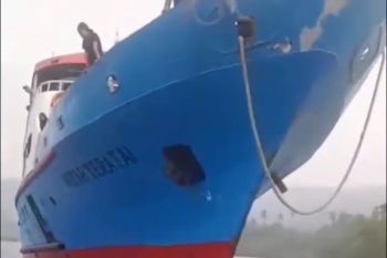 KUPP Babang Halsel tindak lanjuti laporan kandasnya KM Mekar Teratai di Pulau Obi