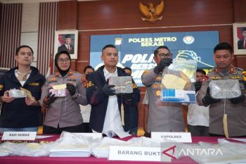 Polres Bekasi bongkar kasus korupsi KUR modus bansos di BJB