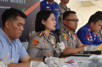 Polres Bangka Barat tangkap bus diduga angkut timah ilegal