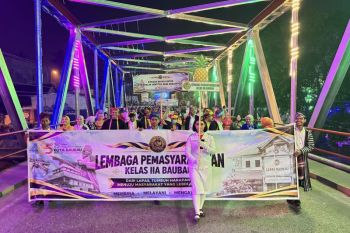 Solidaritas 70 pegawai Lapas Baubau semarakkan Hari Jadi ke-485 Kota Baubau