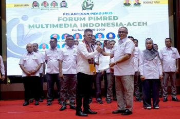 Resmi dilantik, Forum Pimred Multimedia Indonesia-Aceh siap berkolaborasi