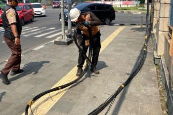 Kota Bogor targetkan 20 kilometer kabel "semrawut" diturunkan hingga akhir 2026