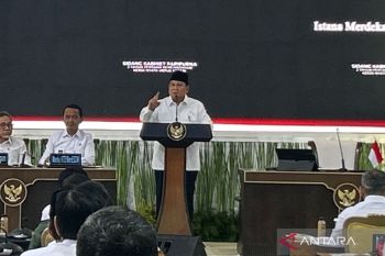 Presiden Prabowo apresiasi kerja keras kabinet selama dua tahun pemerintahan
