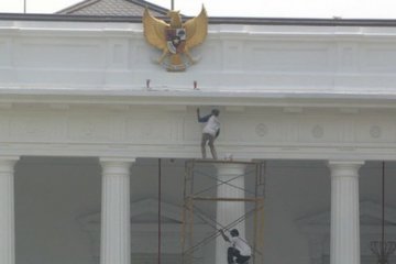 Jalur ke Istana Negara dijaga ketat