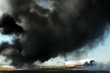 Dua orang tewas saat pesawat Rusia mendarat darurat di Siberia