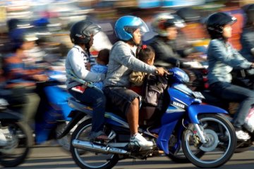 Pemudik Motor Bakal Naik 7,42 persen