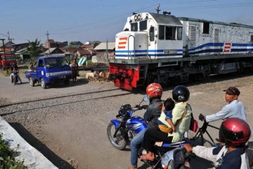 300 Perlintasan KA di Yogyakarta Rawan