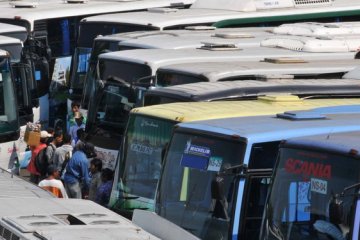 Mudik Lebaran, Terminal Merak Sediakan  531 Bus