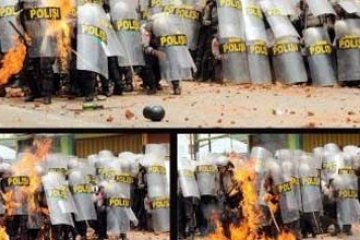 Terbakar