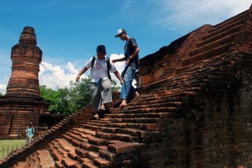 Umat Buddha rayakan Waisak di Muara Takus