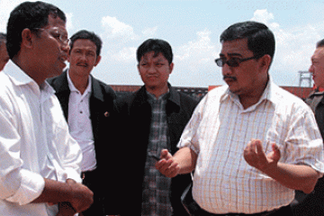 Dewan Karimun Periksa Mendadak Areal PT MOS